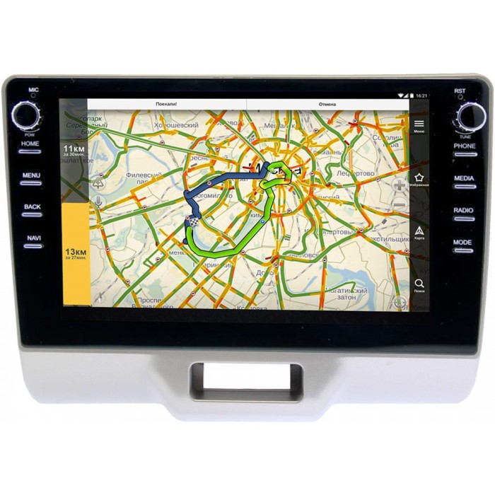 Штатная магнитола Suzuki Every VI (2015-2021) Canbox 3150-9324 на Android 10 (DSP 2/16 с крутилками)