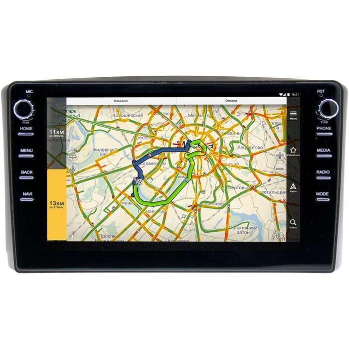 Штатная магнитола Lexus LX II 470 1998-2002 Canbox 3150-9348 на Android 10 (DSP 2/16 с крутилками)