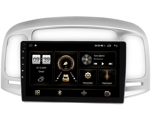 Hyundai Verna II 2005-2010 Canbox 4542-9-069 на Android 10 (4G-SIM, 4/64, DSP, QLed)