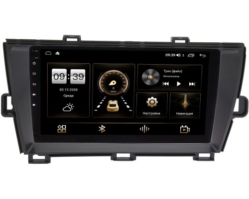 Toyota Prius III (XW30) 2009-2015 (правый руль) Canbox 4197-9-195 на Android 10 (4G-SIM, 8/128, DSP, QLed) С оптическим выходом