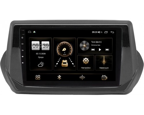 Peugeot 2008 2019-2022 Canbox 4196-9-1214 на Android 10 (4G-SIM, 6/128, DSP, QLed) С оптическим выходом