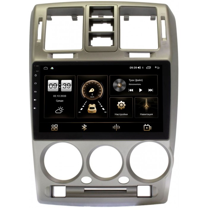 Штатная магнитола Canbox 4197-9-1322 для Hyundai Getz (2002-2005) на Android 10 (4G-SIM, 8/128, DSP, QLed) С оптическим выходом