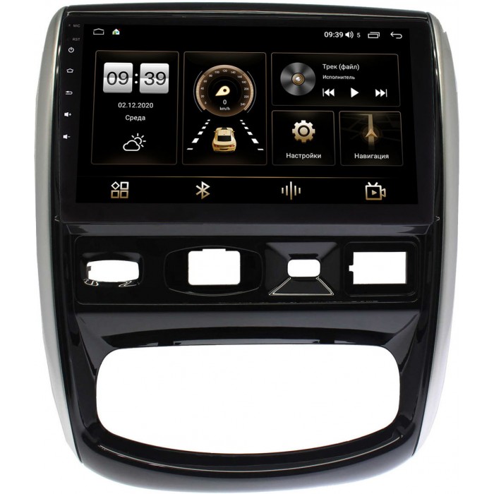 Штатная магнитола Canbox 4544-9-1346 для Nissan Terrano III 2014-2022 на Android 10 (4G-SIM, 2/32, DSP, QLed)