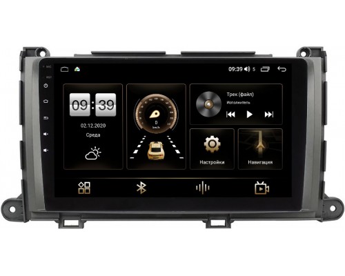 Toyota Sienna III 2010-2014 Canbox 3792-9-202 на Android 10 (4/64, DSP, QLed) С оптическим выходом