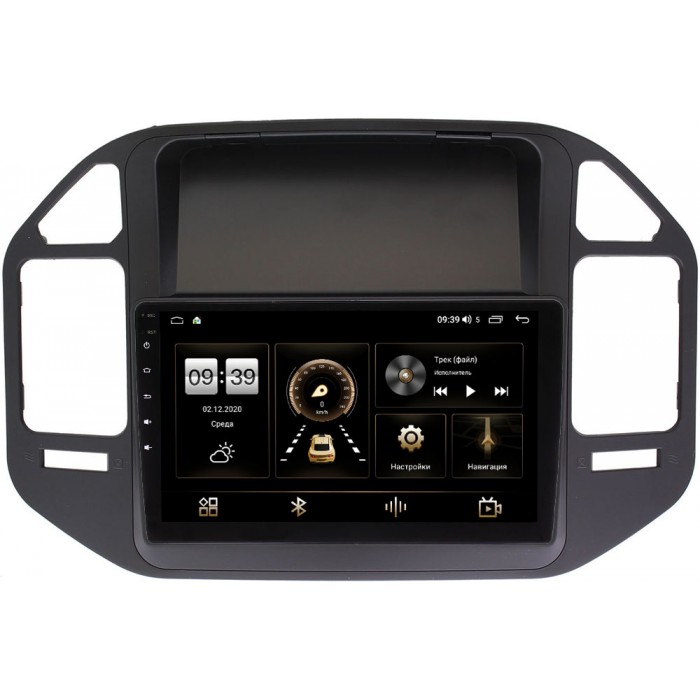 Штатная магнитола Mitsubishi Pajero III 1999-2006 Canbox 4196-9-266 на Android 10 (6/128, DSP, QLed) С оптическим выходом