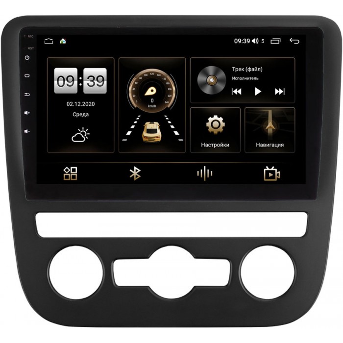 Штатная магнитола Volkswagen Scirocco 2009-2015 Canbox L-Line 4169-9-3591 на Android 10 (4G-SIM, 2/32, TS18, DSP, QLed)