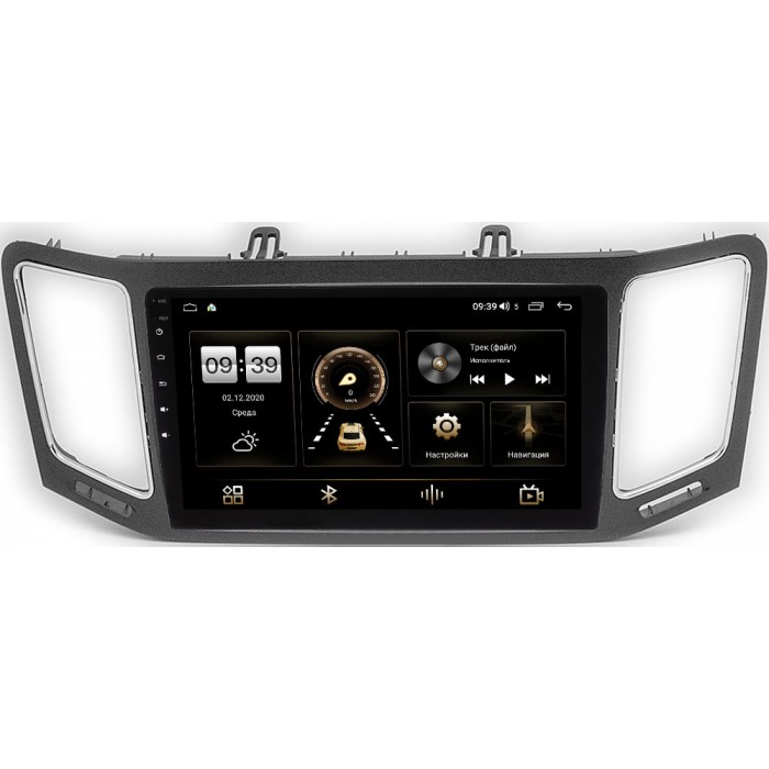 Штатная магнитола Volkswagen Sharan 2010-2021 Canbox 3792-9-404 на Android 10 (4G-SIM, 4/64, DSP, QLed) С оптическим выходом