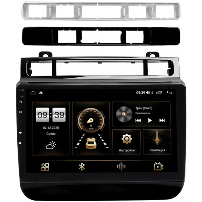 Штатная магнитола Volkswagen Touareg 2010-2018 (Frame A) Canbox M-Line 4544-9-4322 на Android 10 (4G-SIM, 2/32, DSP, QLed)