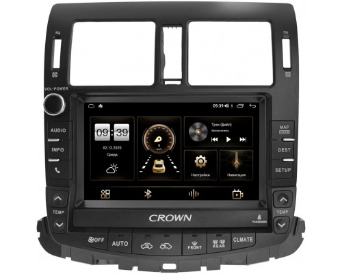 Toyota Crown XIII (S200) (2008-2012) Canbox 3792-9-5379 на Android 10 (4G-SIM, 4/64, DSP, QLed) С оптическим выходом