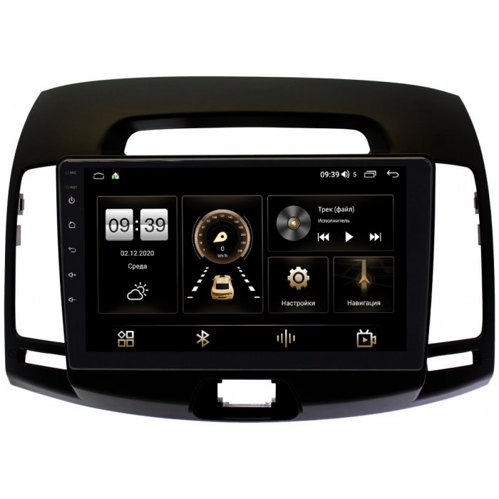 Купить штатную магнитолу Canbox 4197-9-680 для Hyundai Elantra IV (HD) 2006-2011 (черная) на Android 10 (4G-SIM, 8/128, DSP, QLed) С оптическим выходом
