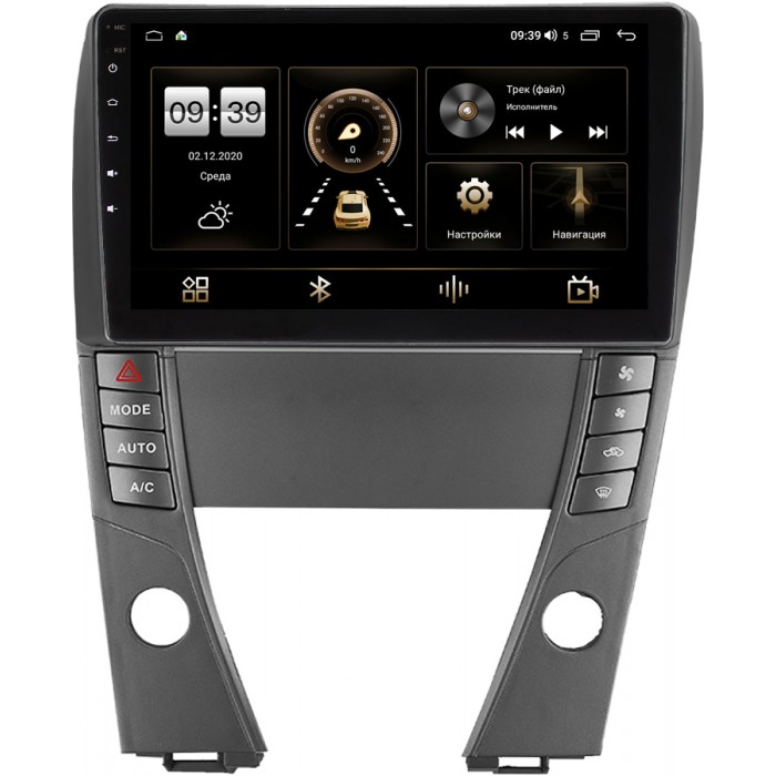 Штатная магнитола Lexus ES 5 (2006-2012) (для авто без монитора) (Frame A) Canbox L-Line 4167-9-6971 на Android 10 (4G-SIM, 3/32, TS18, DSP, QLed)