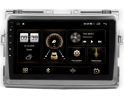 Toyota Estima III 2006-2016, Previa III 2006-2019 Canbox 4166-9093 на Android 10 (4G-SIM, 3/32, DSP, QLed) (серая)