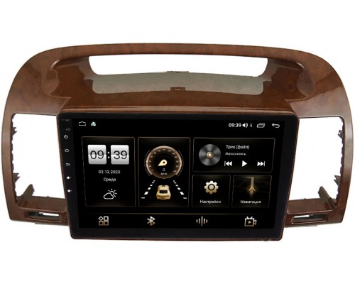 Toyota Camry XV30 2001-2006 (под дерево) Canbox 4197-9-961 на Android 10 (4G-SIM, 8/128, DSP, QLed) С оптическим выходом