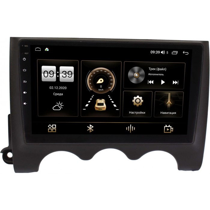 Штатная магнитола Mitsubishi Pajero Mini II 2008-2012 Canbox 4196-9-MI109N на Android 10 (4G-SIM, 6/128, DSP, QLed) С оптическим выходом