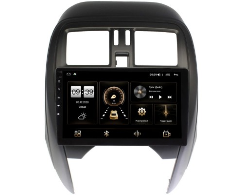 Nissan March IV (K13) 2013-2022 Canbox 4197-9-NI097N на Android 10 (4G-SIM, 8/128, DSP, QLed) С оптическим выходом