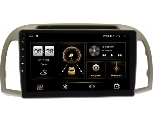 Nissan Micra III (K12), March III (K12) 2006-2010 Canbox 4544-9-NI147N на Android 10 (4G-SIM, 2/32, DSP, QLed)