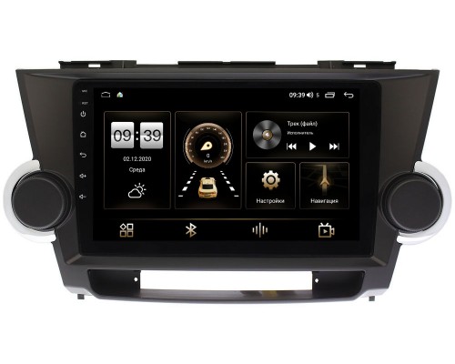 Toyota Highlander (U40) 2007-2013 Canbox 4544-9002 на Android 10 (4G-SIM, 2/32, DSP, QLed)