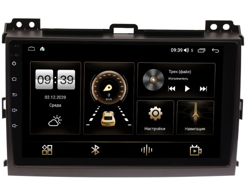 Toyota LC Prado 120 2002-2009 без усилителя Canbox 4544-9063 на Android 10 (4G-SIM, 2/32, DSP, QLed)