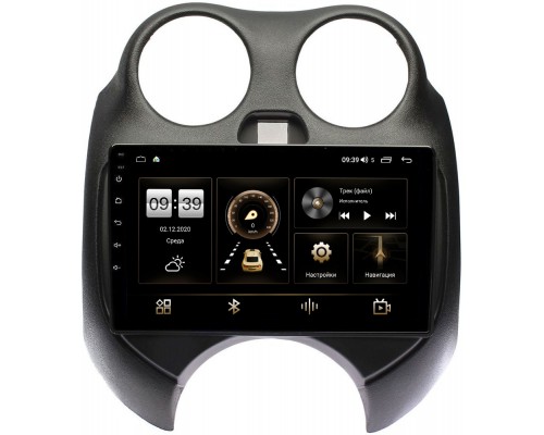 Nissan March IV (K13) 2010-2013 Canbox 3792-9100 на Android 10 (4/64, DSP, QLed) С оптическим выходом
