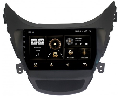 Hyundai Elantra V (MD) 2011-2014 Canbox 3792-9113 на Android 10 (4/64, DSP, QLed) С оптическим выходом