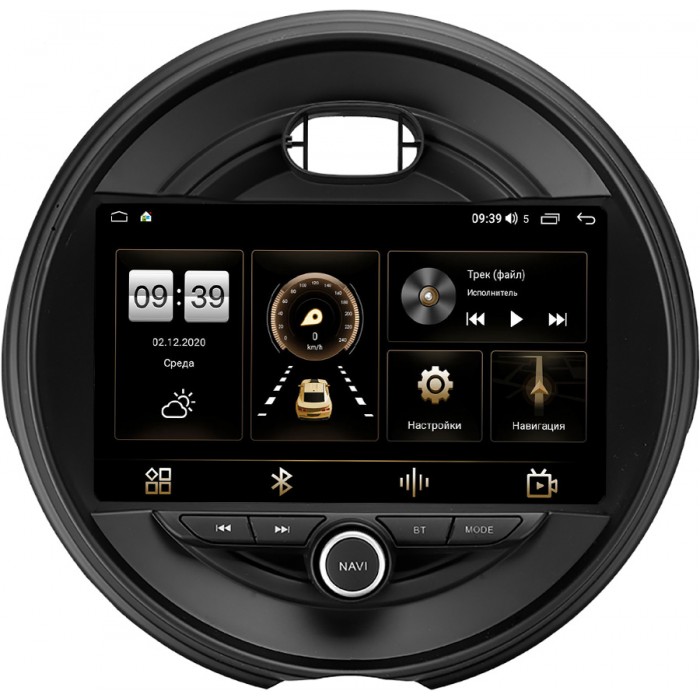 Штатная магнитола Mini Cooper Cabrio, Clubman, Countryman, Hatch (2013-2022) Canbox 4197-9133 на Android 10 (4G-SIM, 8/128, DSP, QLed) С оптическим выходом
