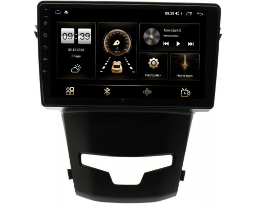 SsangYong Actyon II 2013-2022 Canbox 4542-9183 на Android 10 (4G-SIM, 4/64, DSP, QLed)