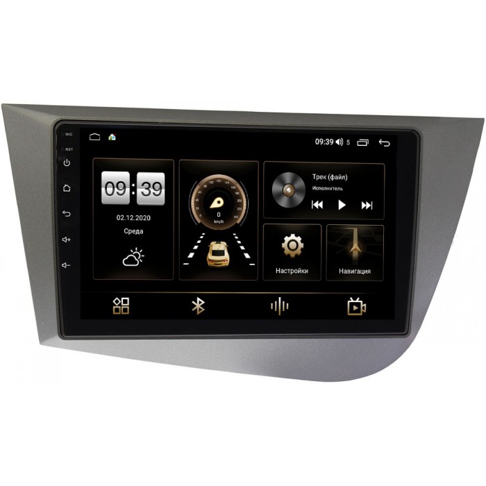 Штатная магнитола Canbox 4542-9248 для Seat Leon II 2005-2012 на Android 10 (4G-SIM, 4/64, DSP, QLed)