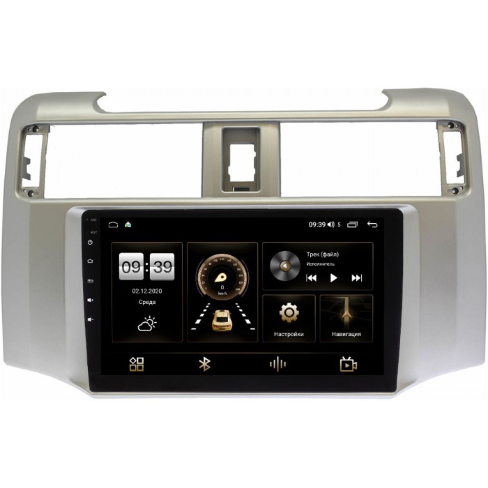 Штатная магнитола Canbox 4544-9380 для Toyota 4Runner V 2009-2021 на Android 10 (4G-SIM, 2/32, DSP, QLed)