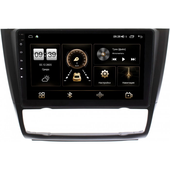 Штатная магнитола BMW 3 (E90, E91, E92, E93), 1 (E81, E82) с климат-контролем Canbox 4166-9450 на Android 10 (4G-SIM, 3/32, DSP, QLed)