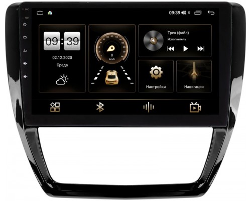 Volkswagen Jetta 2010-2018 (глянец) Canbox L-Line 4170-10-043 на Android 10 (4G-SIM, 2/32, TS18, DSP, IPS)