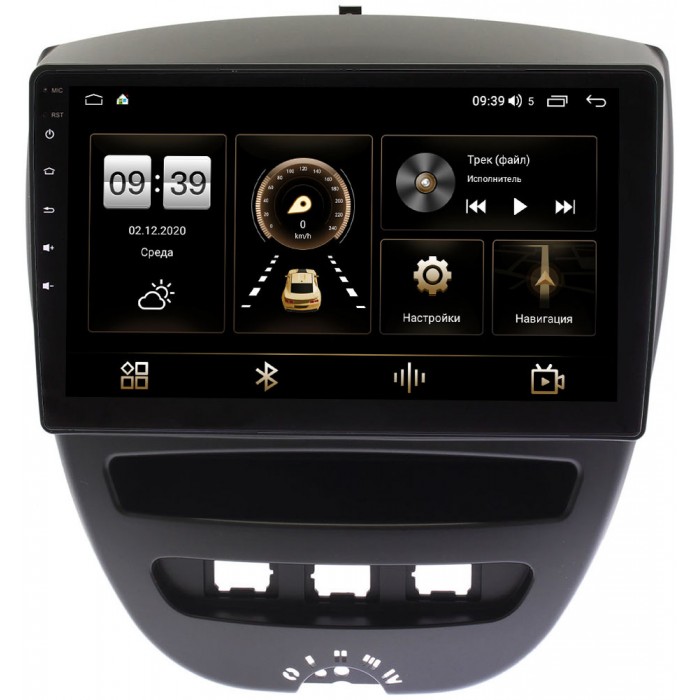 Штатная магнитола Citroen C1 2005-2014 Canbox 4543-10-1152 на Android 10 (4G-SIM, 2/32, DSP, QLed)