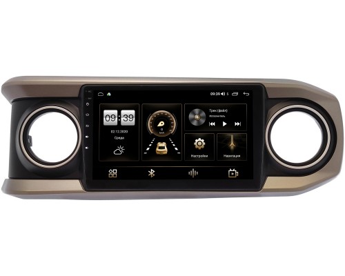 Toyota Tacoma III 2015-2022 (черная) Canbox 4543-10-TO504T на Android 10 (4G-SIM, 2/32, DSP, QLed)