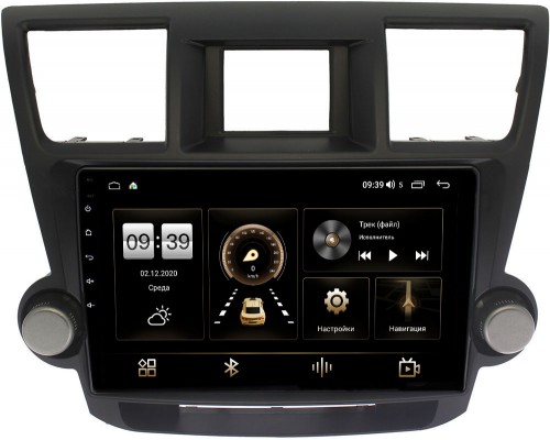 Toyota Highlander (U40) 2007-2013 Canbox 4541-10-1167 на Android 10 (4G-SIM, 4/64, DSP, QLed)