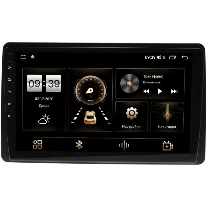 Штатная магнитола Canbox 4198-1095 для Renault Arkana I, Duster II, Master 2019-2022 на Android 10 (4G-SIM, 8/128, DSP, QLed) С оптическим выходом