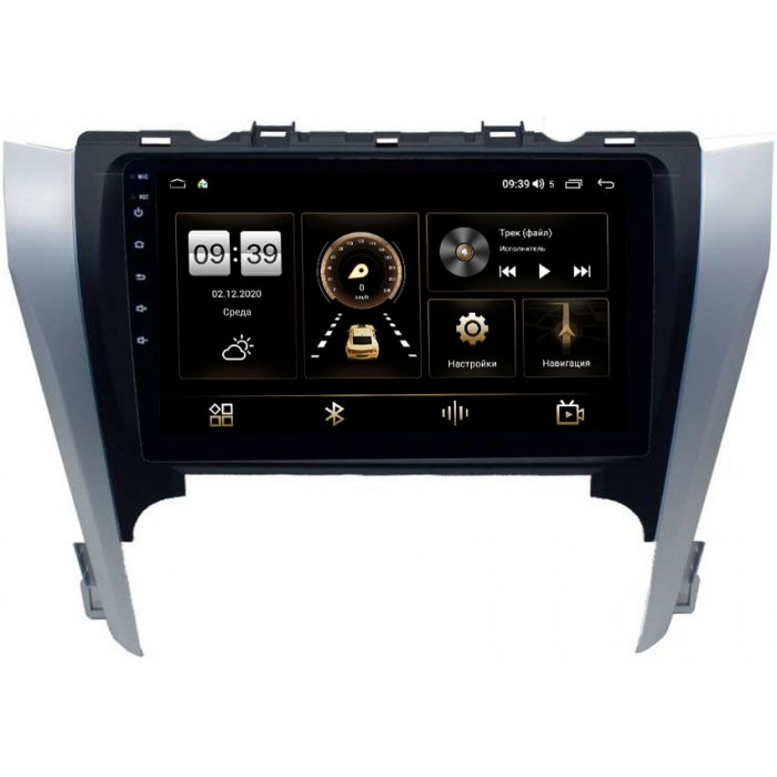 Штатная магнитола Toyota Camry V50 2011-2014 (9 дюймов) Canbox 4166-9-3103 на Android 10 (4G-SIM, 3/32, DSP, QLed)