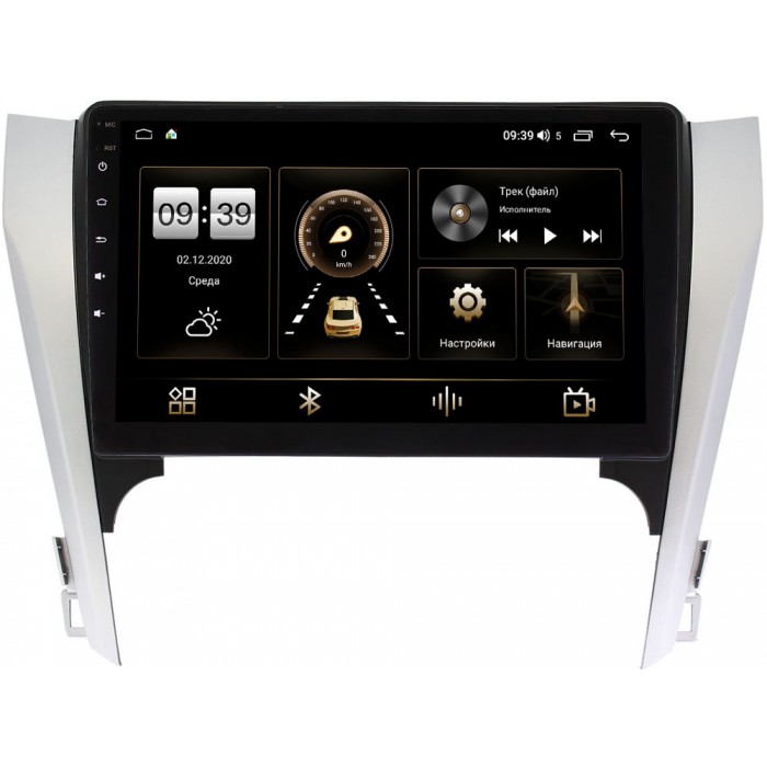 Штатная магнитола Canbox 4541-10-169-1 для Toyota Camry XV50 2011-2014 на Android 10 (4G-SIM, 4/64, DSP, QLed) (для авто с камерой, JBL)
