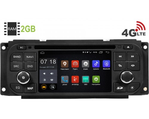 Chrysler 300M, Concorde, Neon, Voyager Canbox 2540 Android 6.0.1 5 дюймов (4G LTE 2GB)