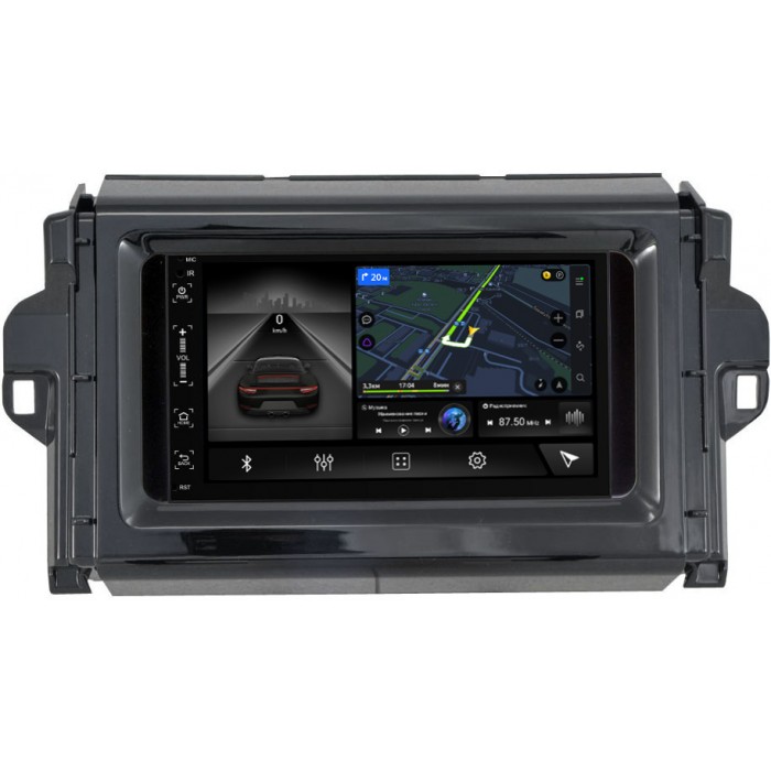 Магнитола в штатное место 2 din Toyota Fortuner II 2015-2022 Canbox 5514-RP-11-600-450 на Android 10 (4G-SIM, 6/128, DSP, IPS)