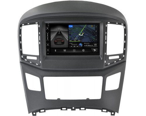 Hyundai H1 II, Grand Starex I 2015-2022 (черная) Canbox 5514-RP-11-604-282 на Android 10 (4G-SIM, 6/128, DSP, IPS)