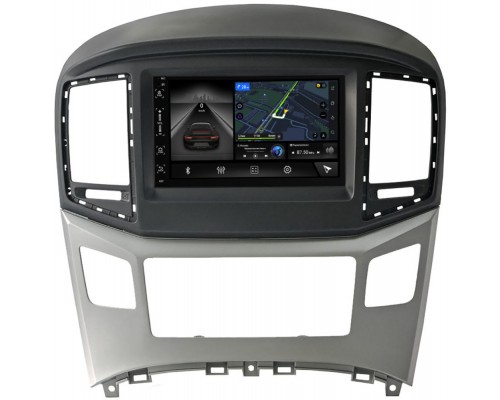 Hyundai H1 II, Grand Starex I 2015-2022 (черный,серебро) Canbox 5511-RP-11-610-283 на Android 10 (4G-SIM, 2/32, DSP, IPS)