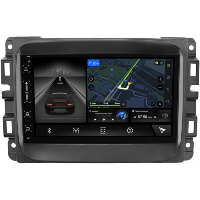 Магнитола в штатное место 2 din Dodge RAM IV (DS/DJ) 2013-2019 Canbox 5513-RP-11-684-217 на Android 10 (4G-SIM, 4/64, DSP, IPS) (173х98)