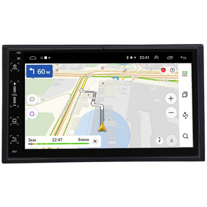 Магнитола в штатное место 2 din Mitsubishi Grandis 2003-2011 Canbox 2/16 на Android 10 (5510-RP-11-250-366)