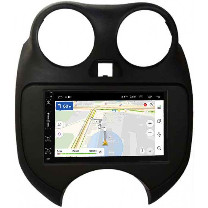 Магнитола в штатное место 2 din Nissan March IV (K13) 2010-2013 Canbox 2/16 на Android 10 (5510-RP-11-295-384)