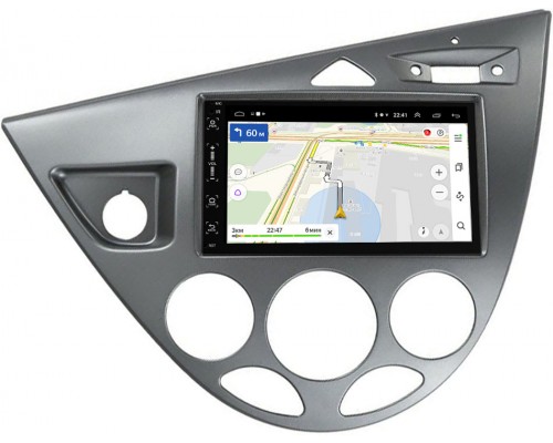 Ford Focus I 1998-2005 (серебро) Canbox 2/16 на Android 10 (5510-RP-11-549-239)