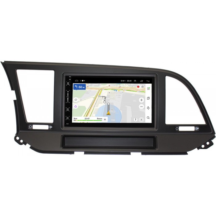 Магнитола в штатное место 2 din Hyundai Elantra VI (AD) 2015-2019 Canbox 2/16 на Android 10 (5510-RP-HDELN-285)