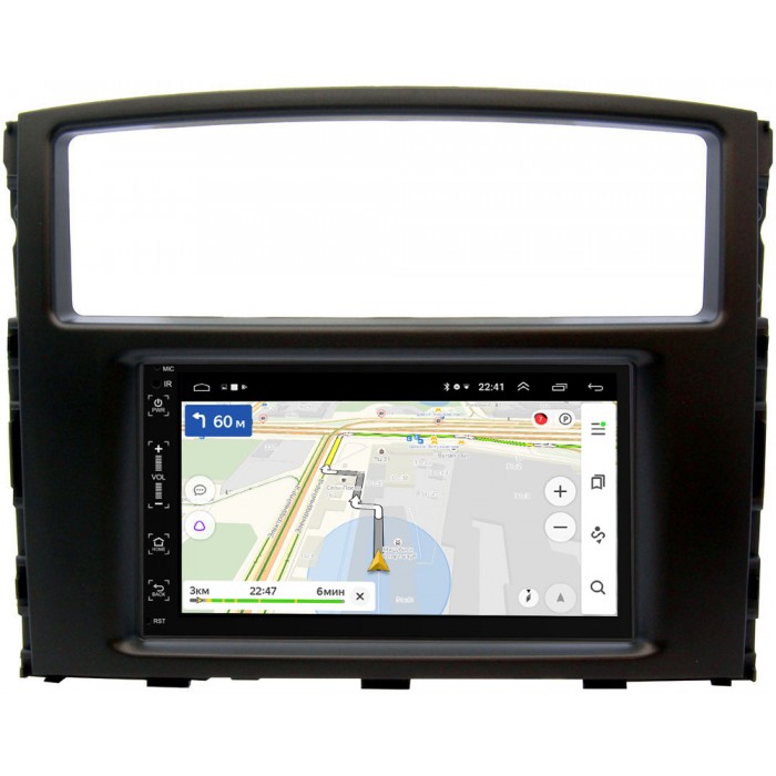 Магнитола в штатное место 2 din Mitsubishi Pajero IV 2006-2021 Canbox 2/16 на Android 10 (5510-RP-MMPJ7Xc-24)