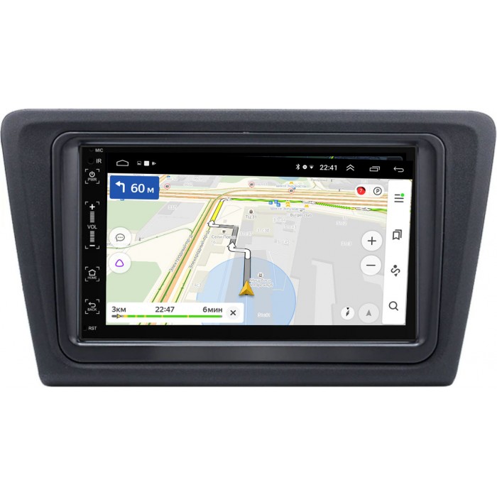 Магнитола в штатное место 2 din Skoda Rapid 2012-2020 Canbox 2/16 на Android 10 (5510-RP-SKRP-397)