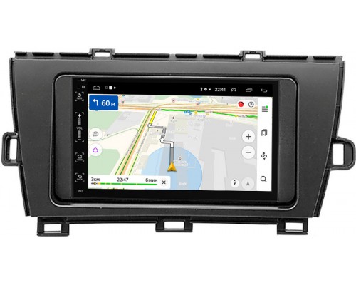 Toyota Prius III (XW30) 2009-2015 (руль справа) Canbox 2/16 на Android 10 (5510-RP-TYPS09R-430)