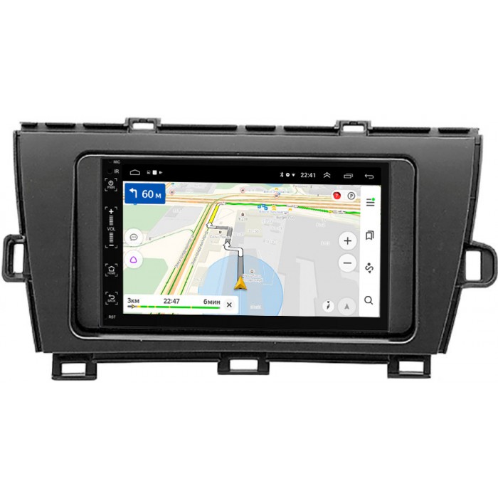 Магнитола в штатное место 2 din Toyota Prius III (XW30) 2009-2015 (руль справа) Canbox 2/16 на Android 10 (5510-RP-TYPS09R-430)