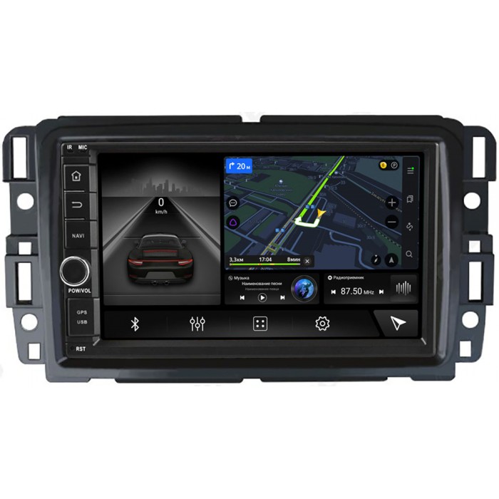 Магнитола в штатное место 2 din Chevrolet Tahoe III, Suburban XI, Express II 2006-2014 Canbox 5602-RP-11-013-207 на Android 10 (4G-SIM, 3/32, DSP, IPS) (173х98) С крутилкой